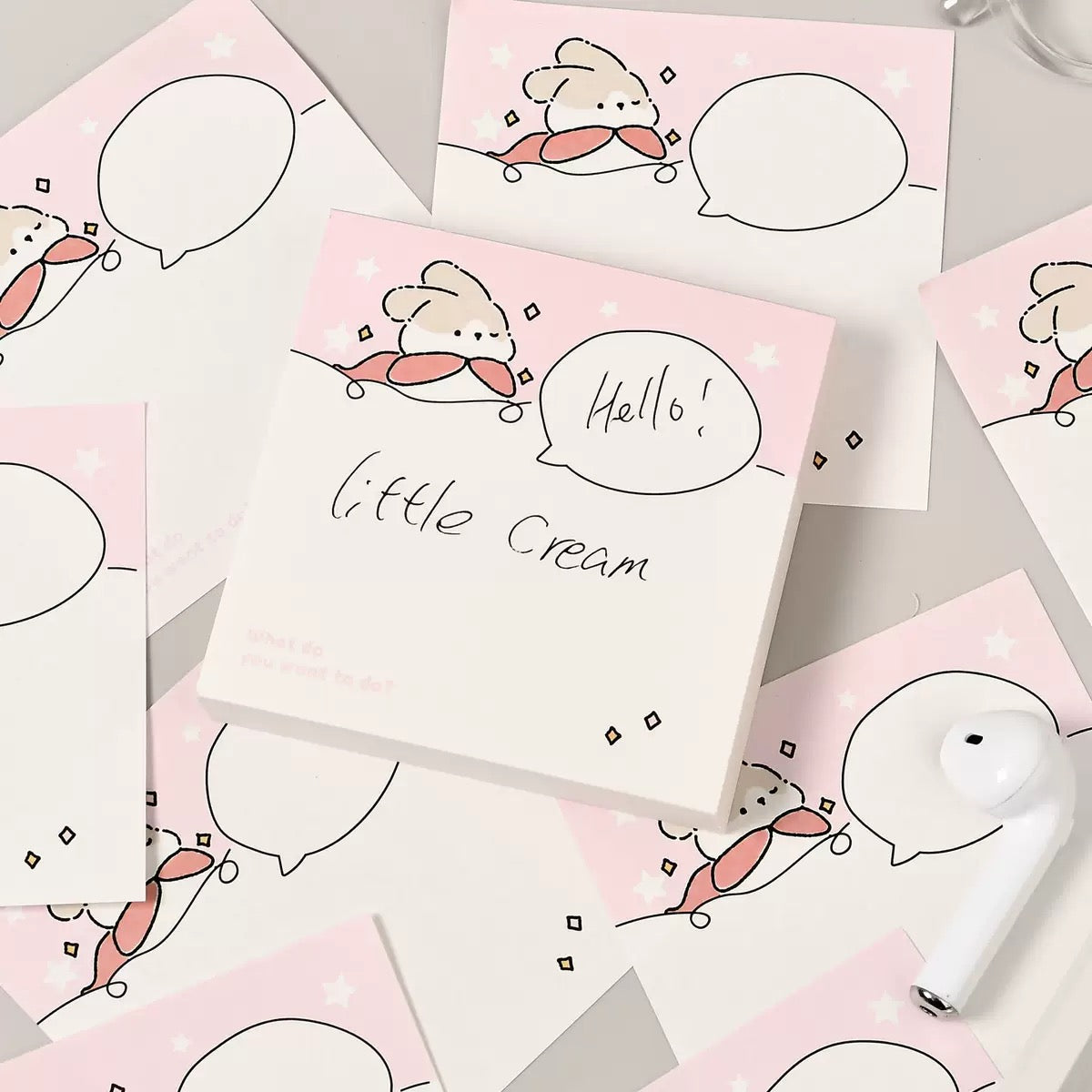 Little Cream Sticky Note