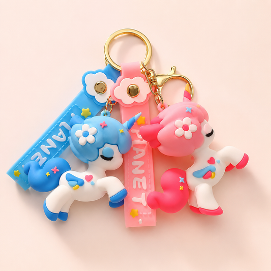 Unicorn Keychain
