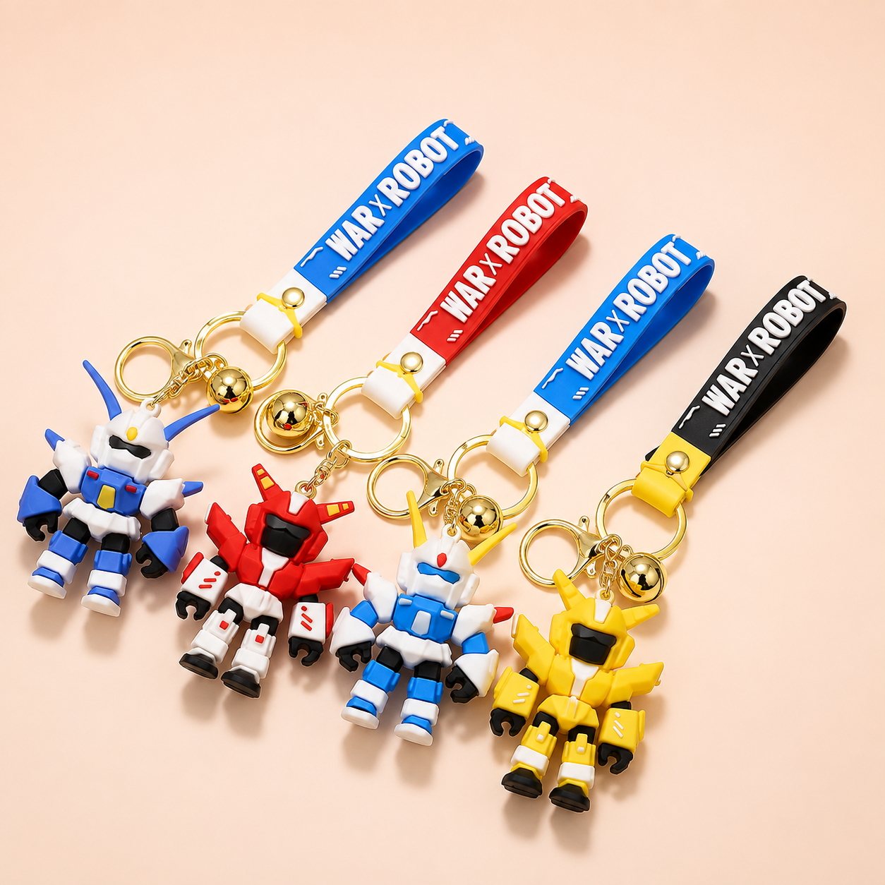 Mecha Warrior Keychain