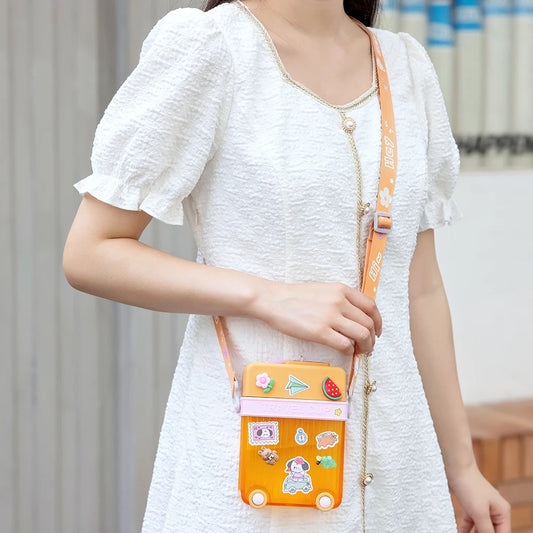 Kawaii Luggage Water Bottle