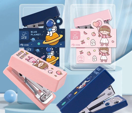 Kawaii stapler box with pin