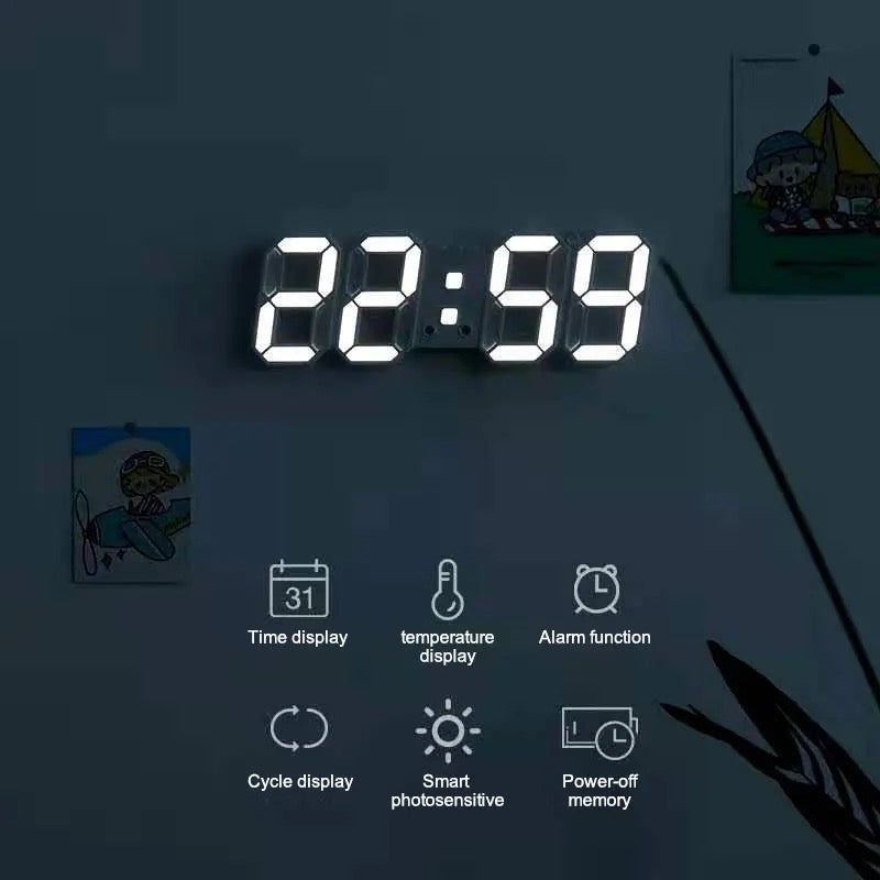 Digital Wall Clock