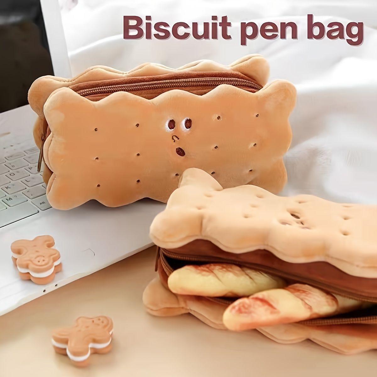 Biscuit Pencil Case