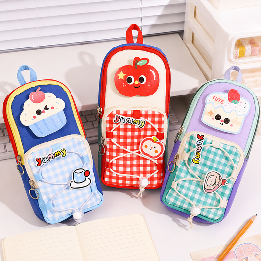 Yummy Gingham Pencil Case