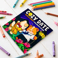 Cozy Date Coloring Book
