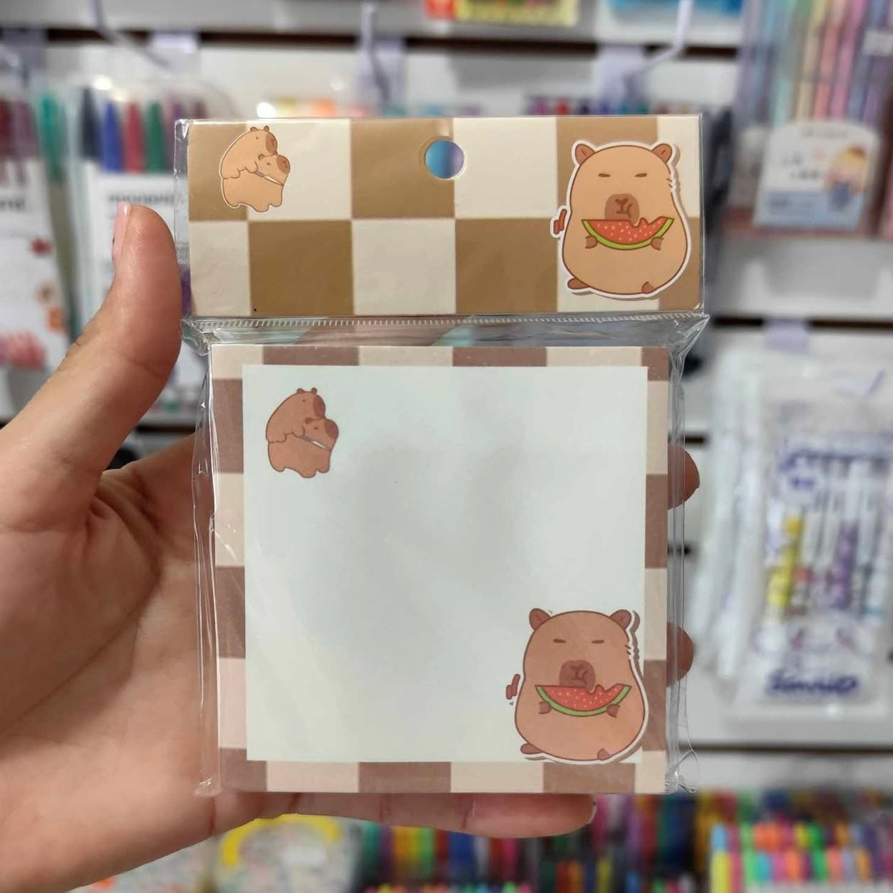 Capybara Sticky Notes