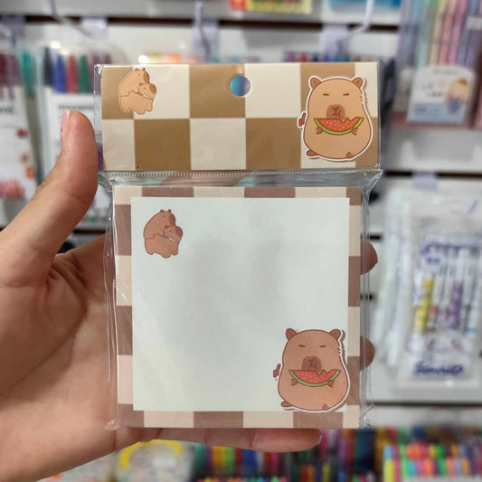 Capybara Sticky Notes