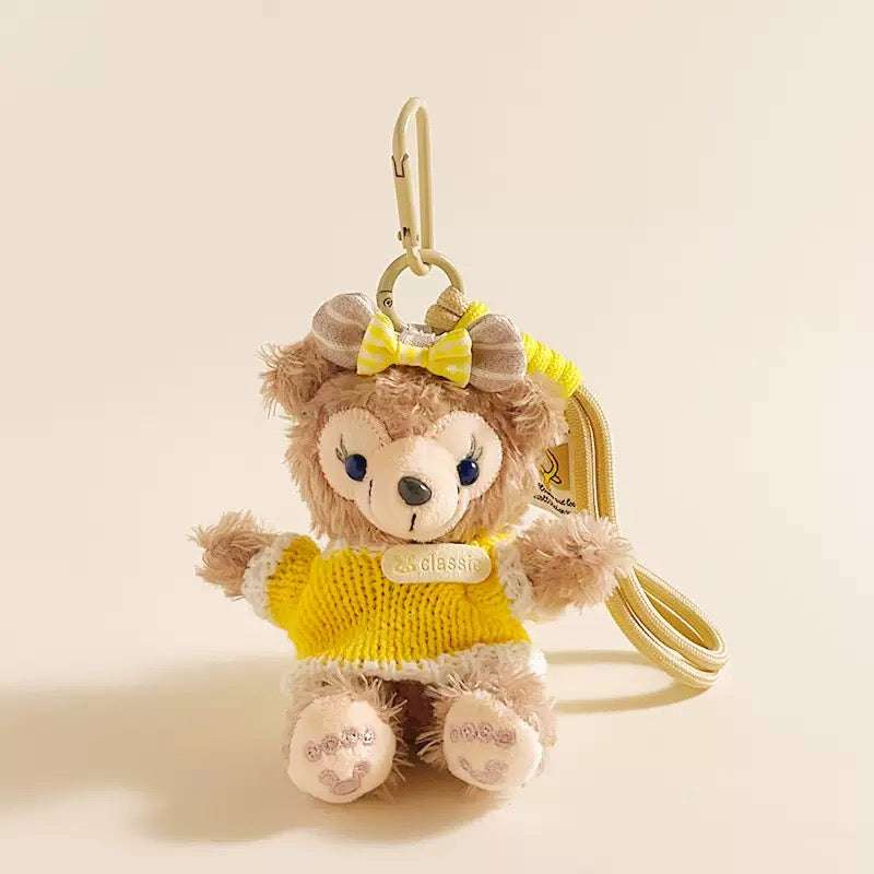 Tiny Monkey Plush Keychain