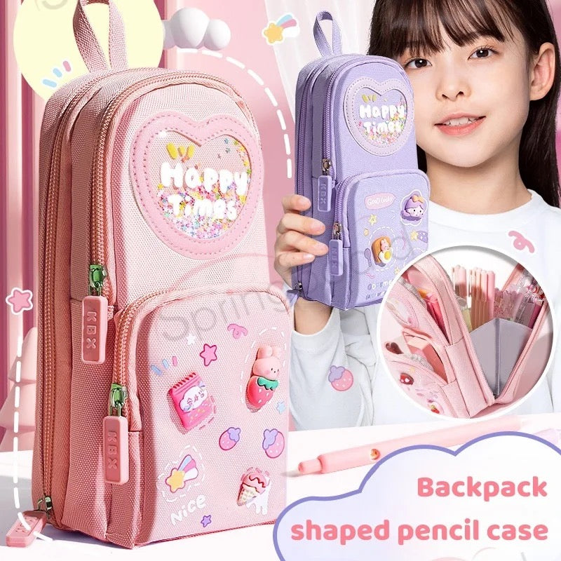 Kawai Double Layer Pencil Pouch