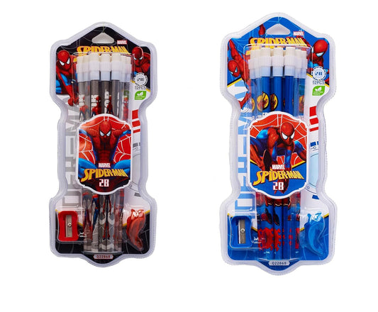 Spiderman Pencil Set