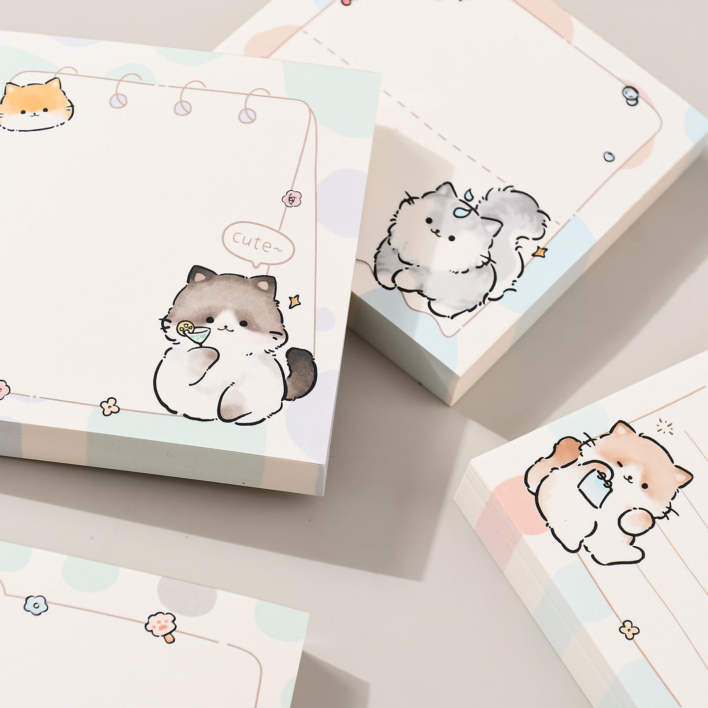 Happy Kitty Sticky Note