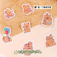 Capybara Sticker Roll