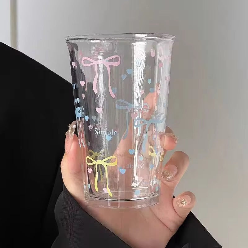 Pinteresty Bow Glass Cup