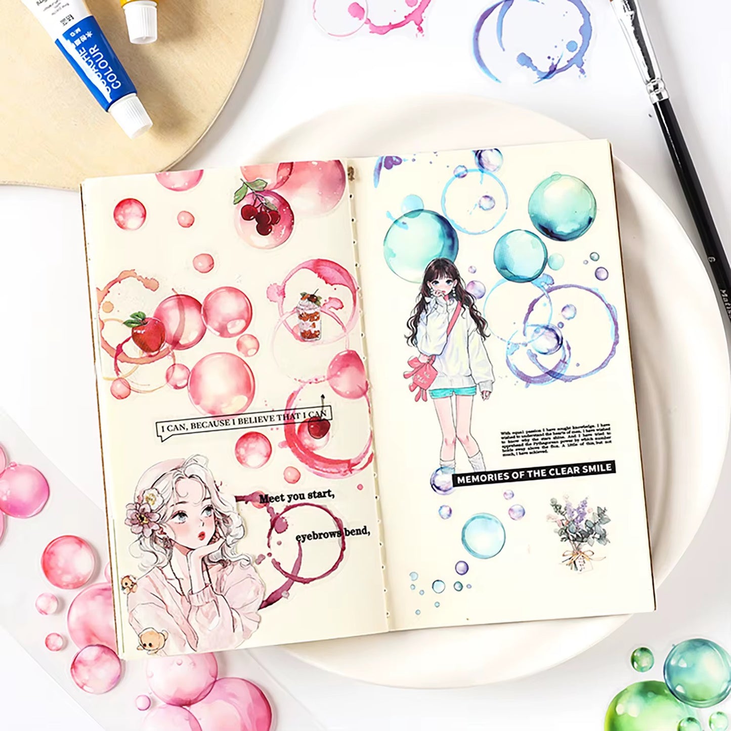 Bubble Pet Washitape Set