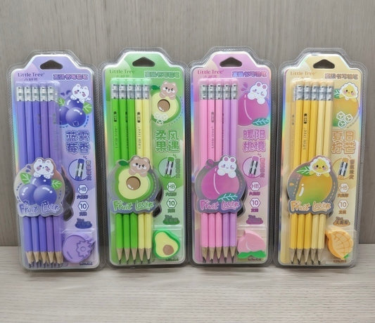 Fruit Lover Pencil Set