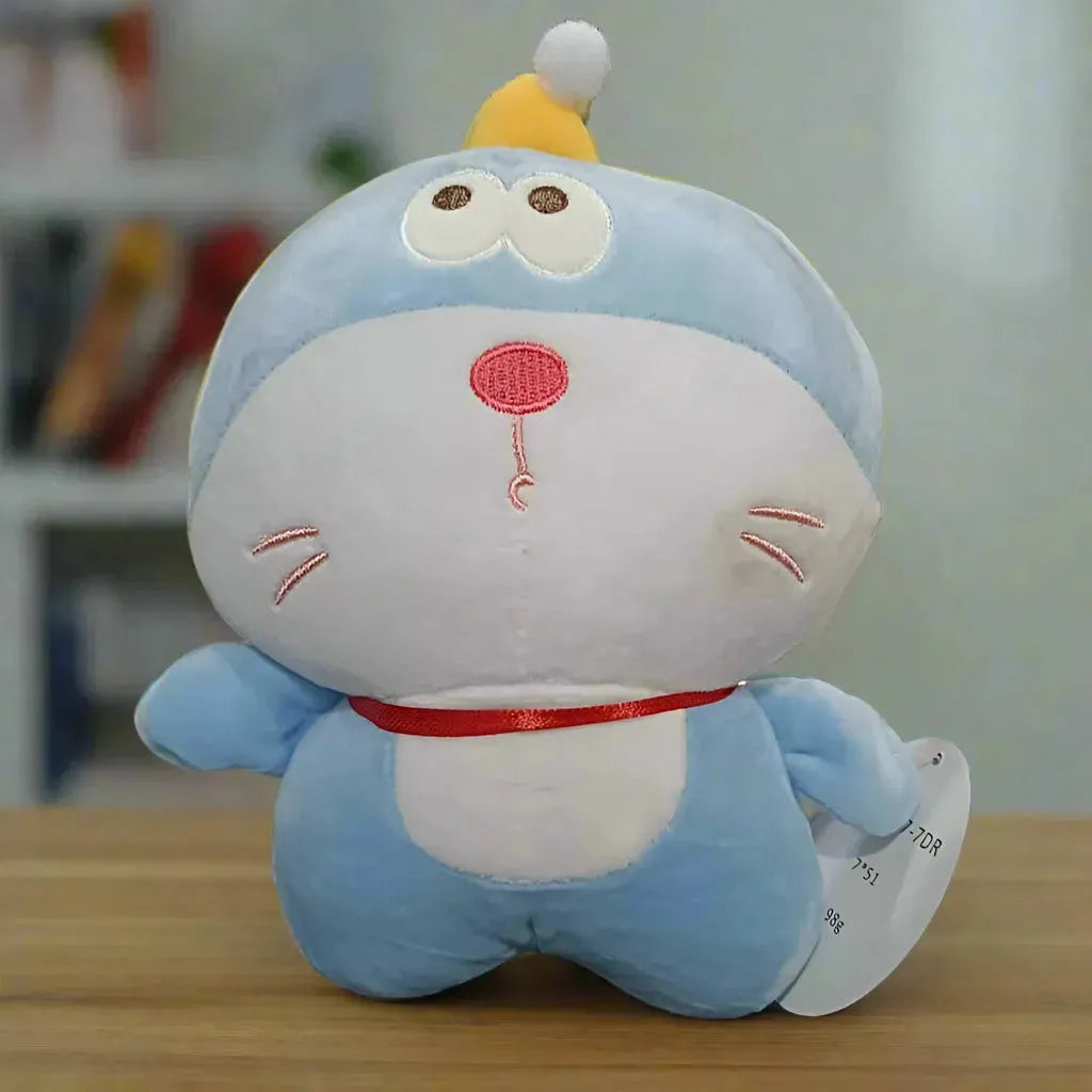 Doraemon Mini Meow Hat Plush