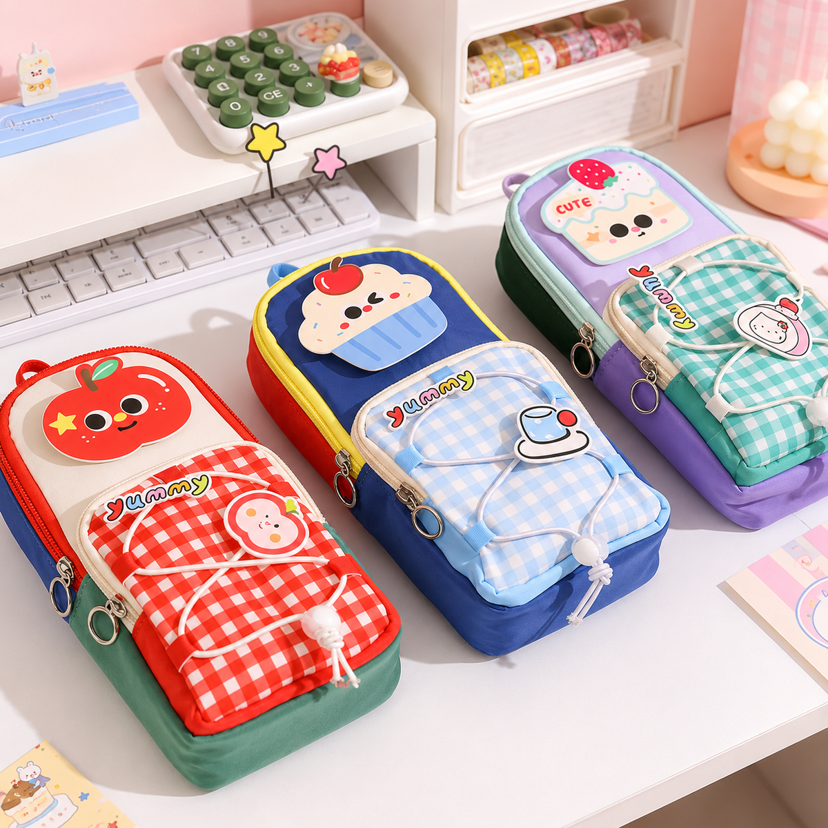 Yummy Gingham Pencil Case