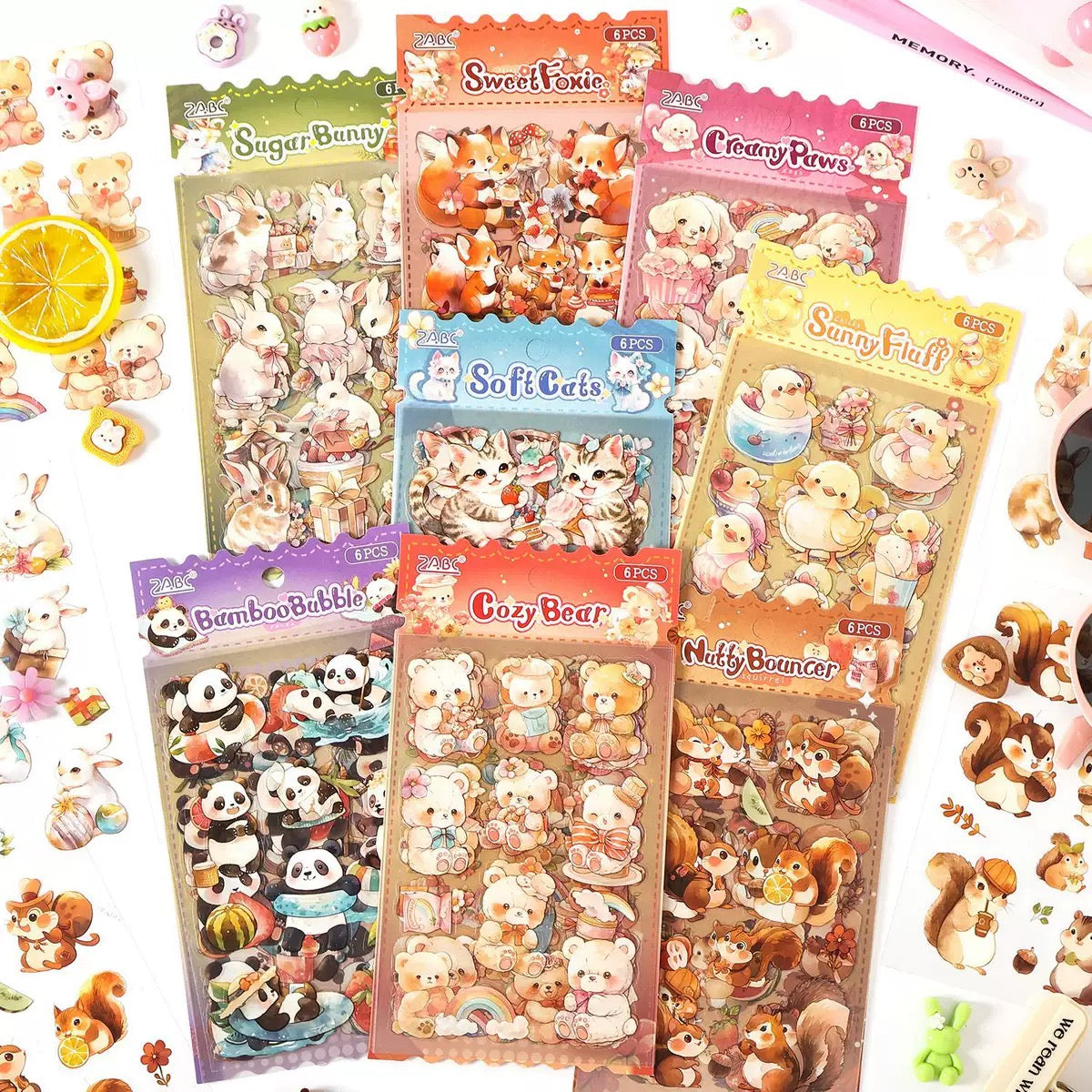 Kawaii Animal Sticker Pack