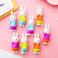 Bunny Eraser 5pcs Set