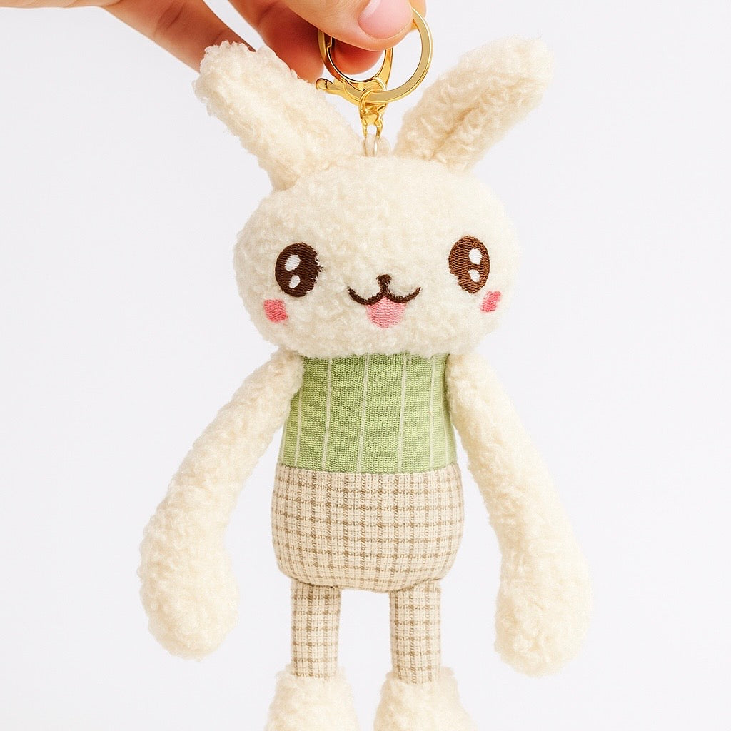 Kawaii Plush Keychain