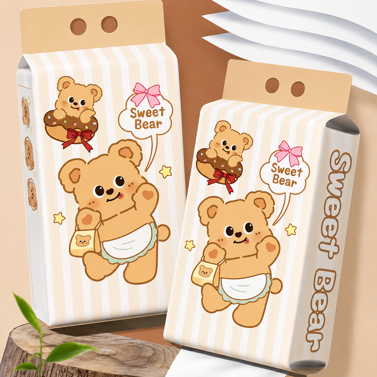Cheese Bear Giant Towel Pack