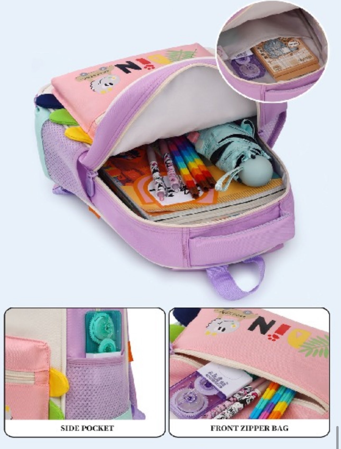 Dino Kids School Bag