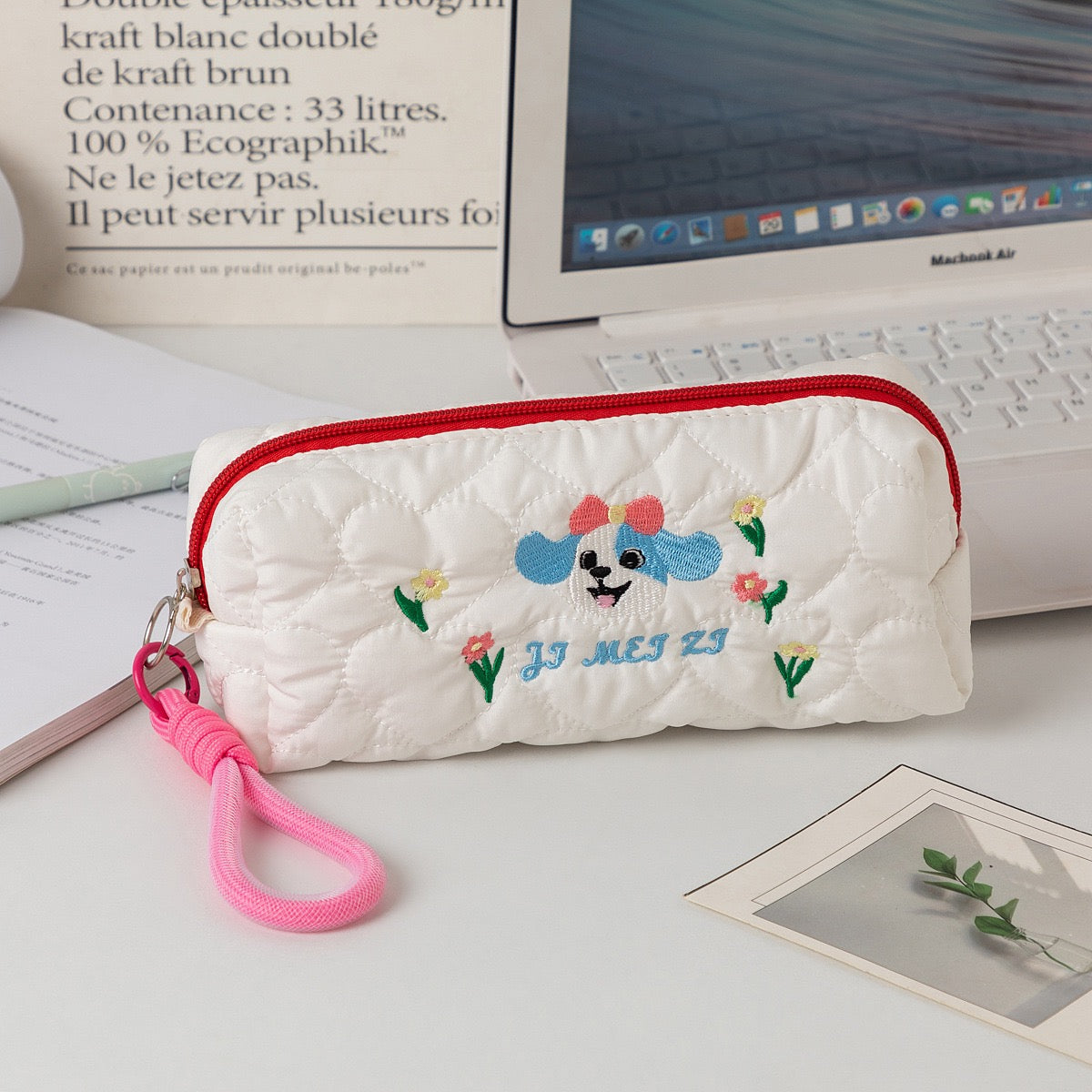 Kawaii Puppy Pencil Case