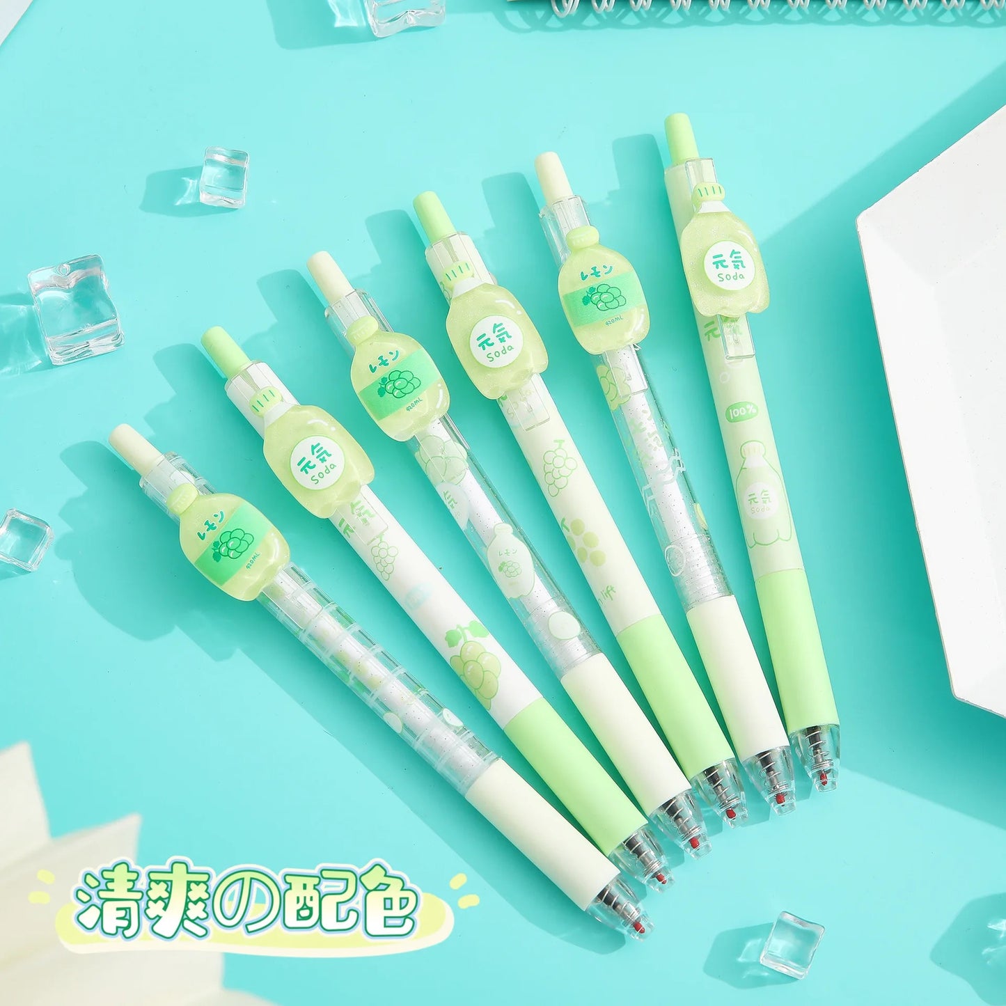 Soda Gel Pens