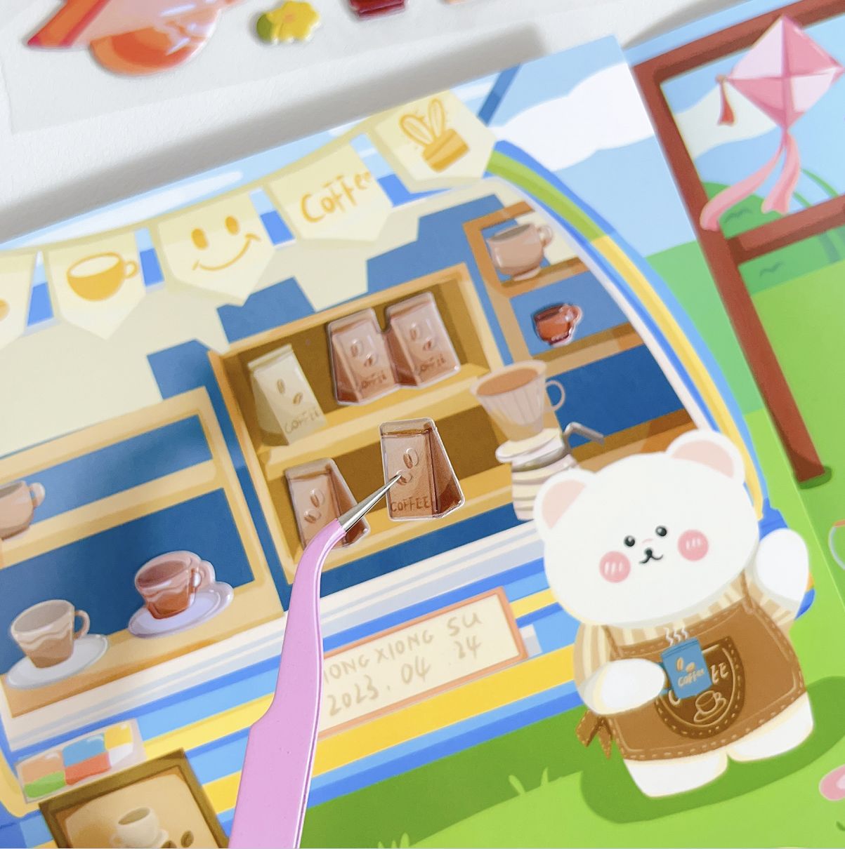 Cute Subble Sticker Set