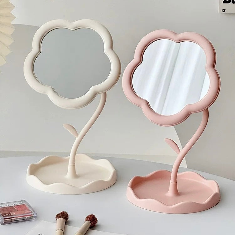 Flower Makeup Mirror