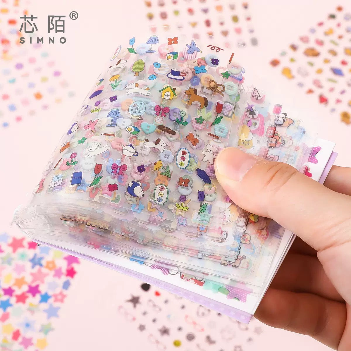 Cute Mini Sticker Book