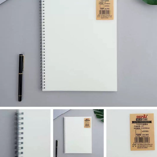 Plain Spiral Journal Note