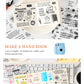 Junk Journaling Deco Stickers (4pcs Set)