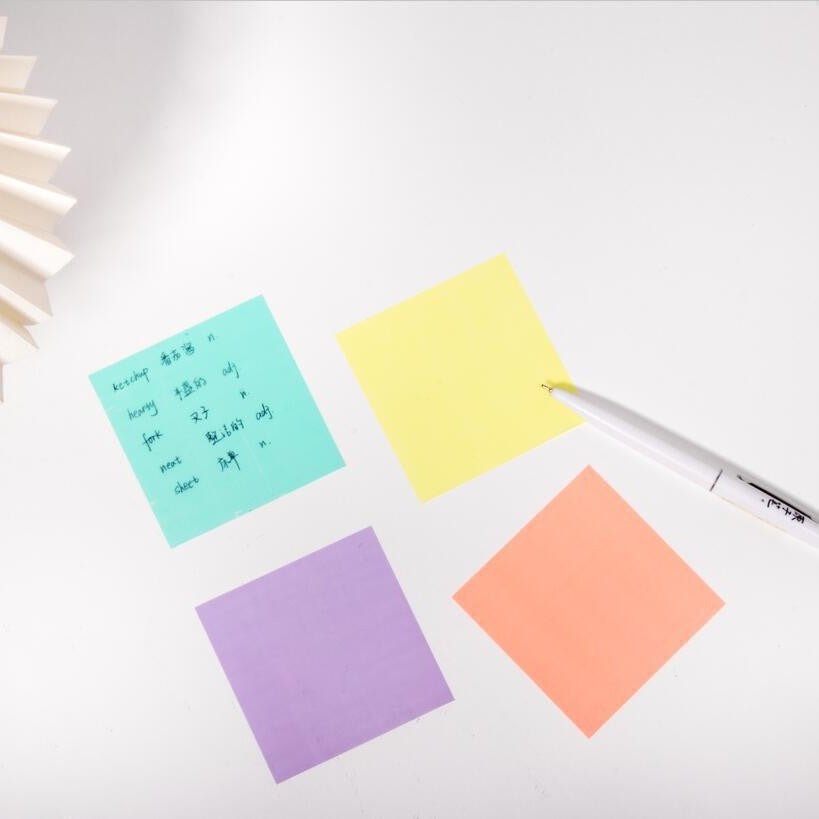Morandi Transparent Sticky Note