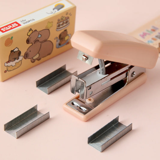 Capybara Mini Stapler Set