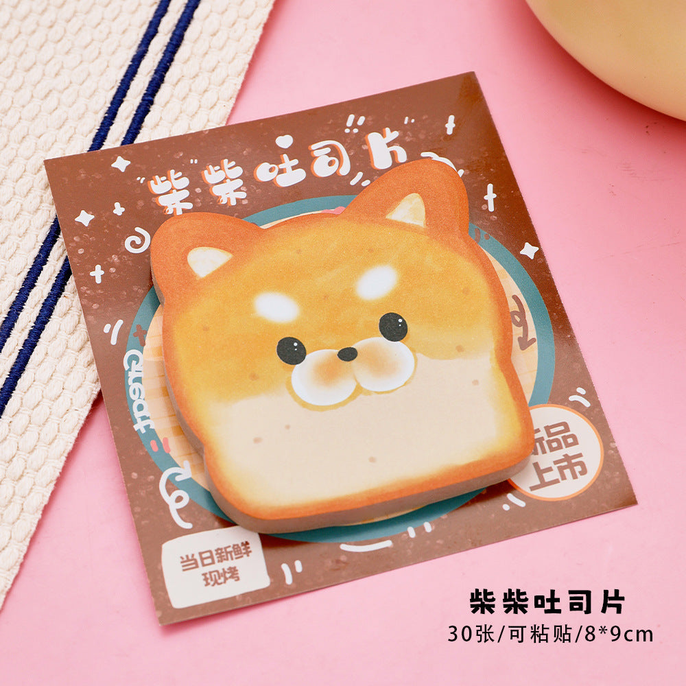 Kitty Bread Mini Sticky Note