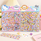Kawaii Animal Puffy Sticker Set