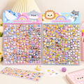 Kawaii Animal Puffy Sticker Set
