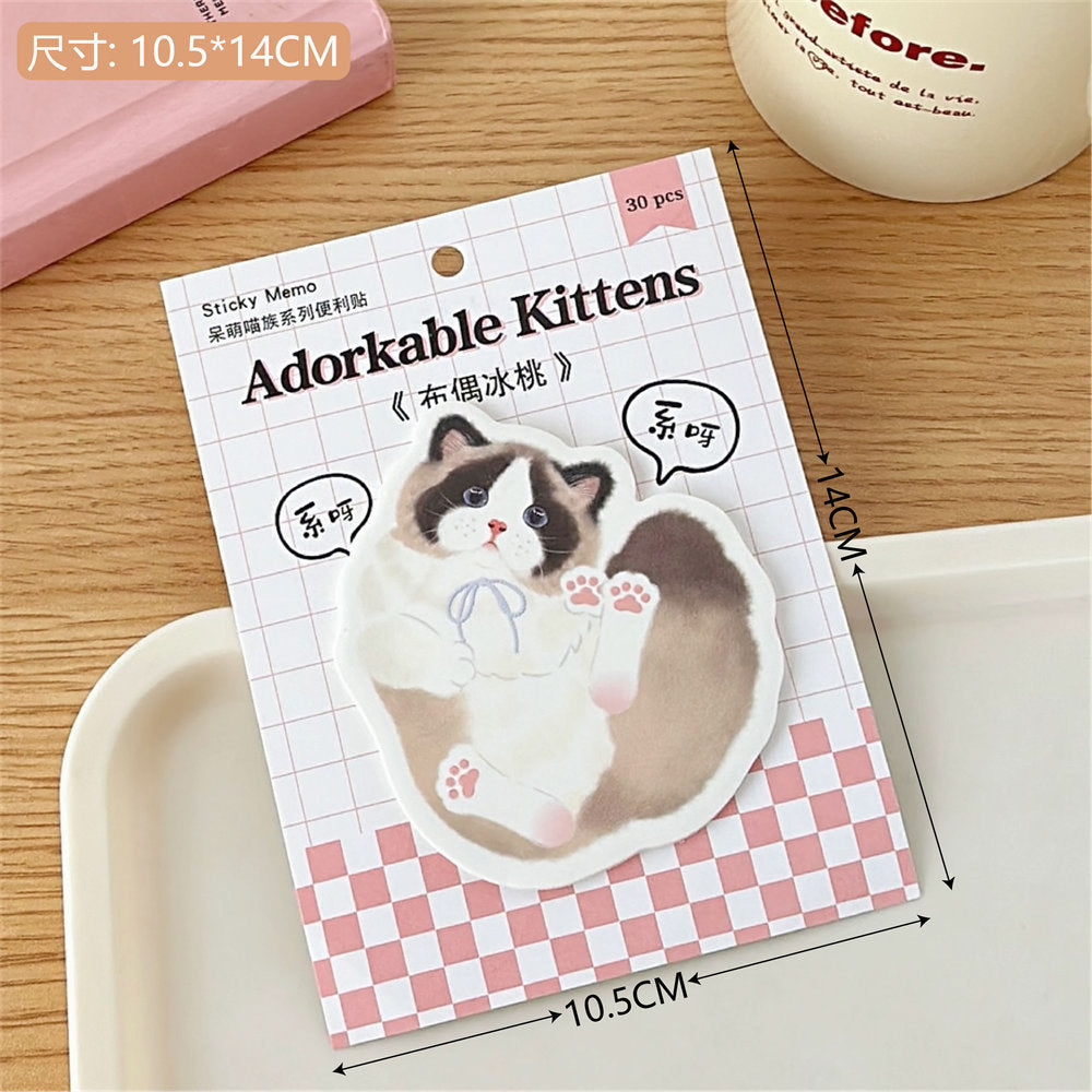 Kitty Sticky Note