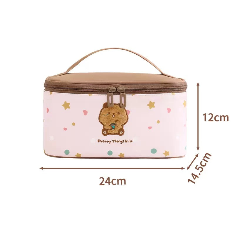 Capybara Cosmetic Bag