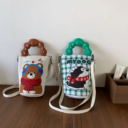 Premium Knitted Sling Bag