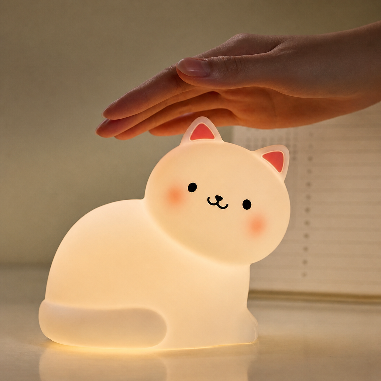 Kitty Silicone Lamp