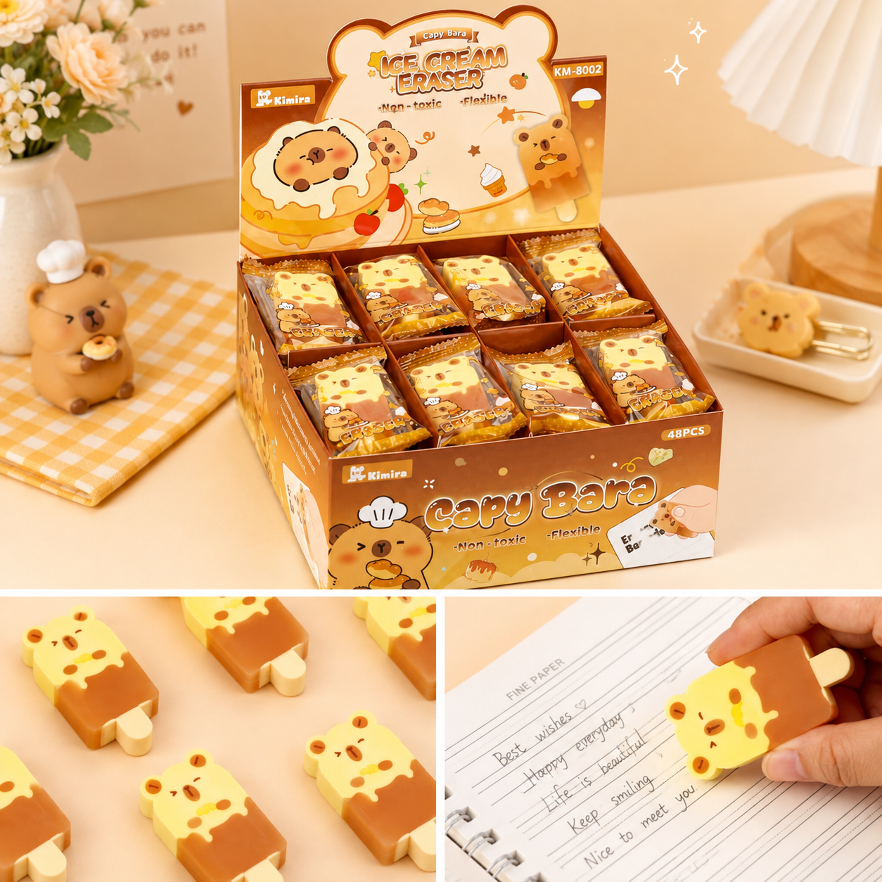 Kawaii Animal Eraser