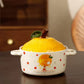 Orange Ceramic Bowl