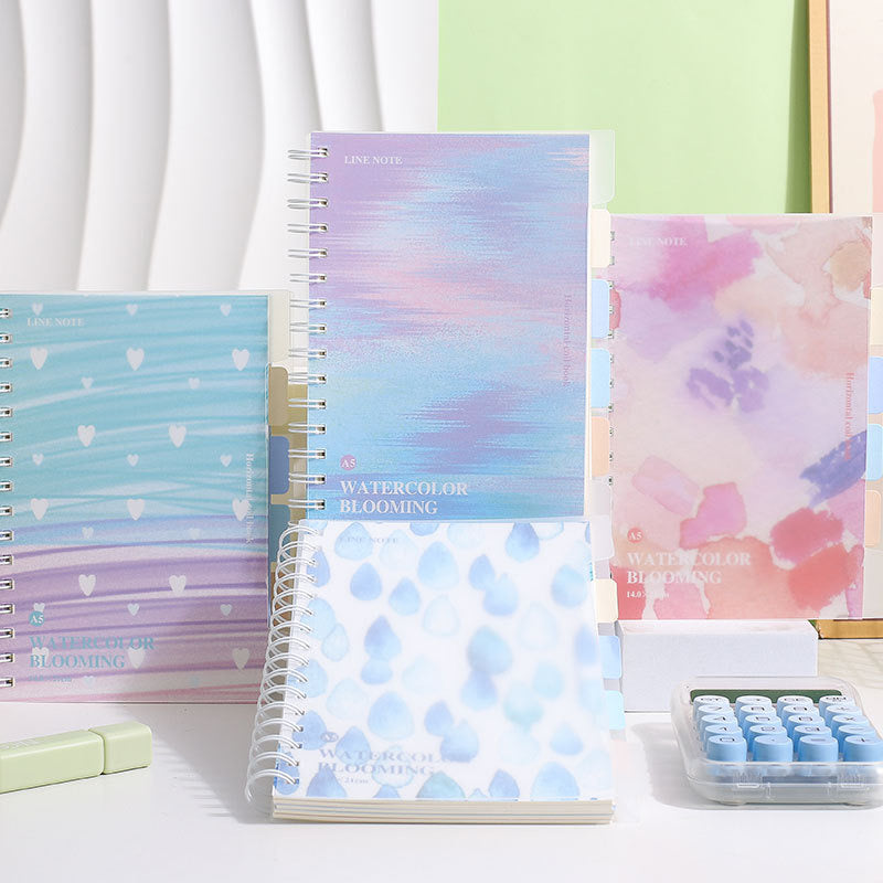 Premium Morandi Spiral Diary
