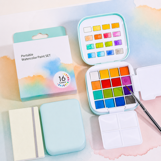 Portable Watercolor Set
