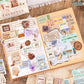 Postal Stamp Journal Sticker