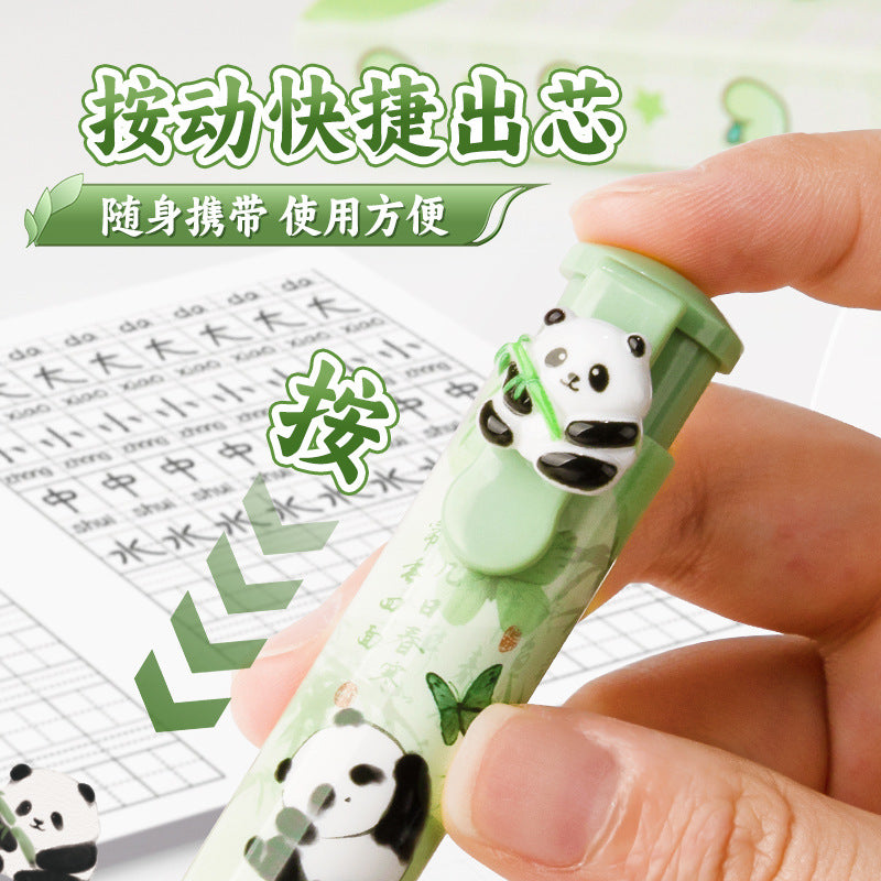 Kawaii Panda Push Pull Eraser