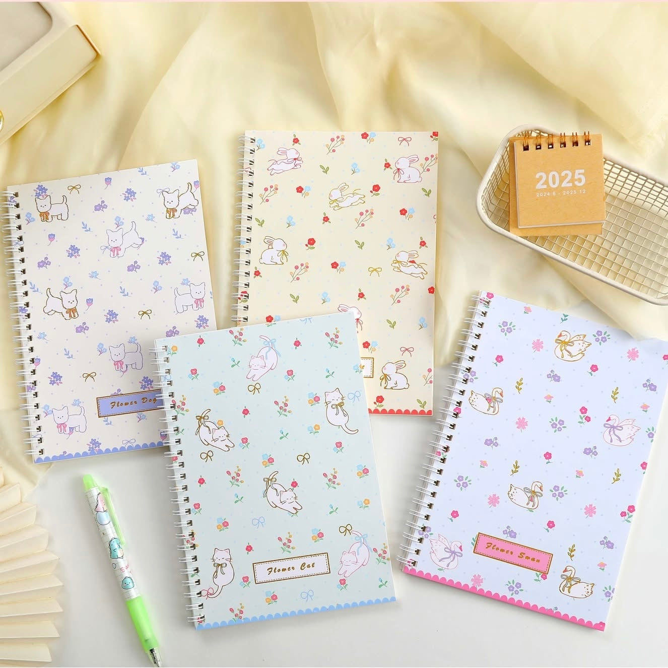 Spring Spiral Notebook – Diecutsmart