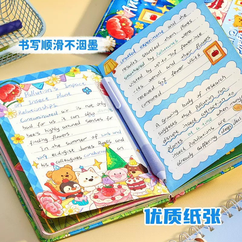 Kawaii Animal Party Diary
